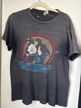 Extremely rare! Vintage 1980-1981     Bruce Springsteen and th E street band tee